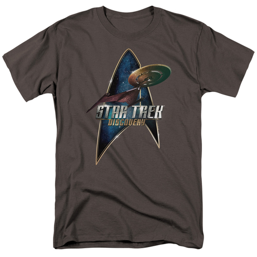 Trevco CBS2294-AT-1 Star Trek Discovery & Discovery Deco Short Sleeve 