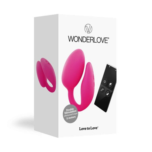 Love to Love Wonderlove Dual Stimulation Clitoris & G-Spot Vibrator