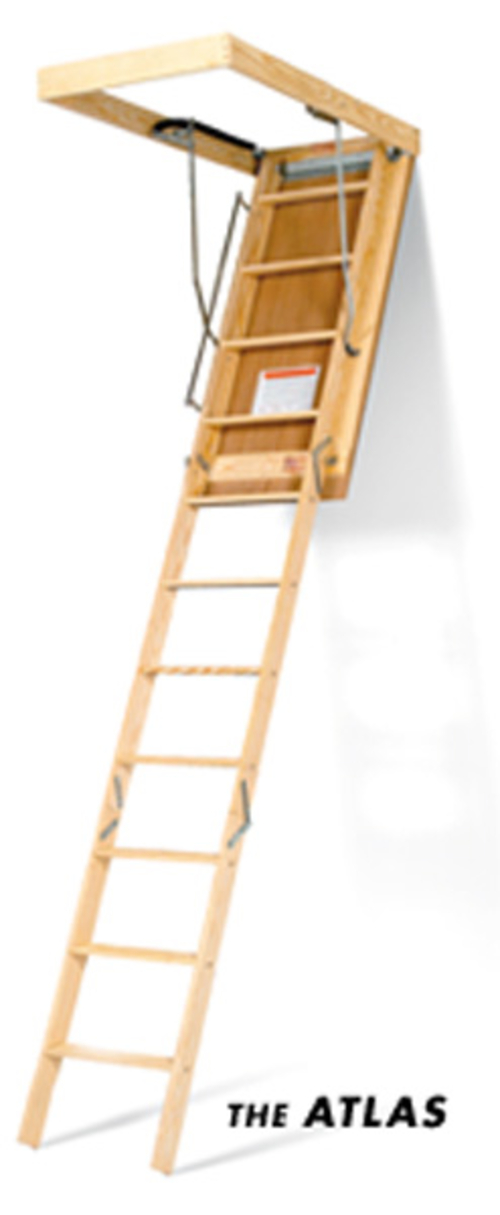 The Marwin A-80ESR5FT Attic Stairs - 22.50 in. x 54in x 8 ft. -9in