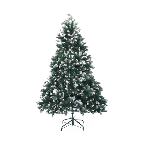 Home Ready 5Ft 150cm 720 tips Green Snowy Christmas Tree Xmas Pine