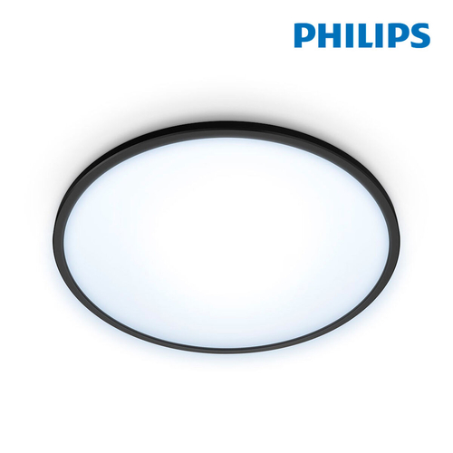 Ceiling Light Philips Wiz 16 W 29,2 x 2,3 cm Black Multicolour