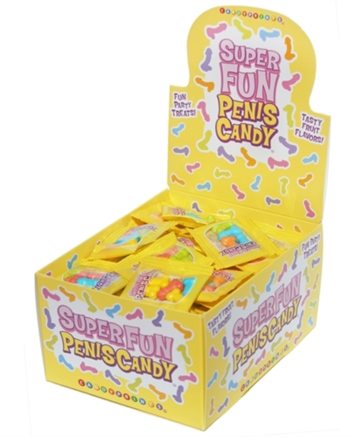 Super Fun Penis Candy - 100 Piece p.o.p Display - 3g Bags