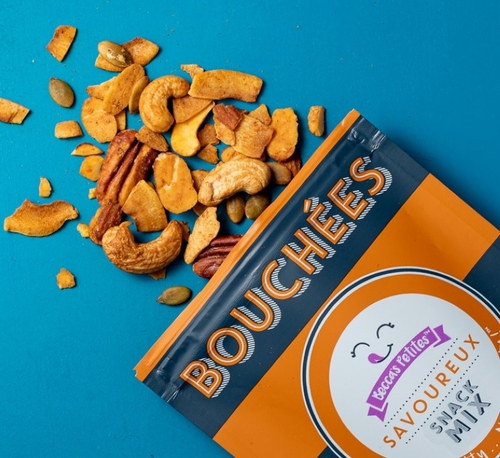 Becca's Petites BOUCHÉES Savoureux Snack Mix (4 oz)