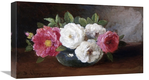 Global Gallery GCS-277075-22-142 22 in. Pink & White Art Print - Benja