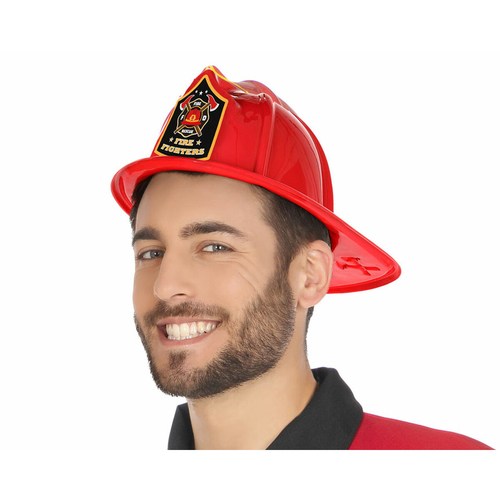 Horns PVC Fireman Red