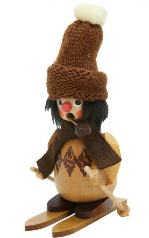 Alexander Taron 35-791 Christian Ulbricht Incense Burner - Skier with 