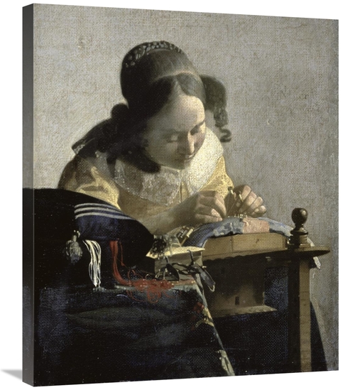 Global Gallery GCS-281422-30-142 30 in. The Lacemaker Art Print - Joha