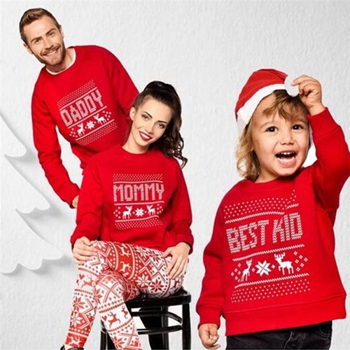 2020 Christmas Family Fashion Mother Father Baby