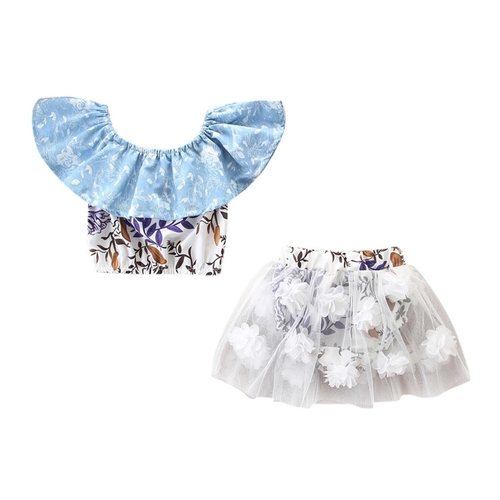 Fashion baby Floral Print clothes Newborn