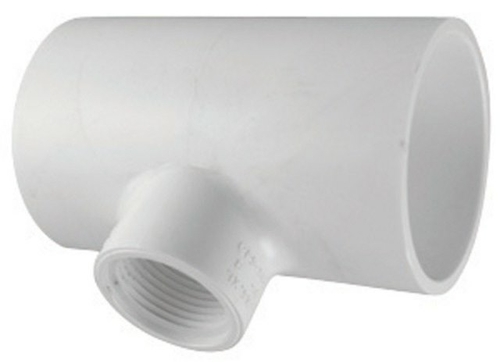 Charlotte Pipe & Foundry PVC024014300 PVC Schedule 40 Reducing Tee