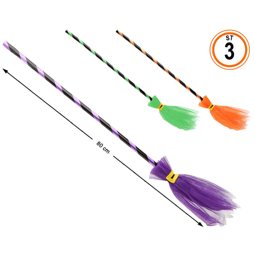 Sweeping Brush Halloween Witch 80 cm