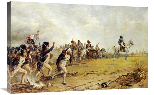 Global Gallery GCS-268391-36-142 36 in. Napoleons First Sight of Mosco