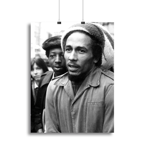 Bob Marley in London Canvas Print or Poster