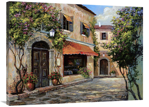 Global Gallery GCS-122974-3040-142 30 x 40 in. Restaurant Catherine Ar