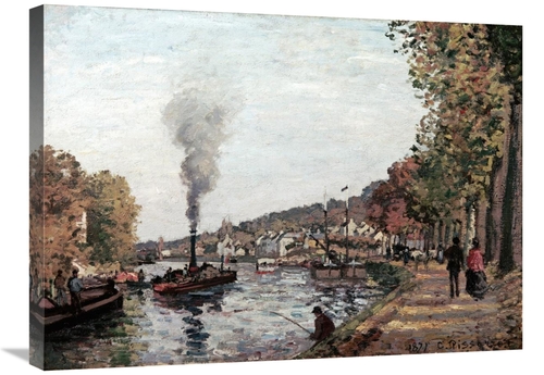 Global Gallery GCS-267033-30-142 30 in. The Seine at Marly Art Print -