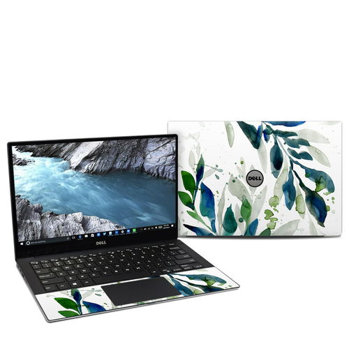 DecalGirl DX1370-FLOATINGLEAVES Dell XPS 13 9370 Skin - Floating Leave