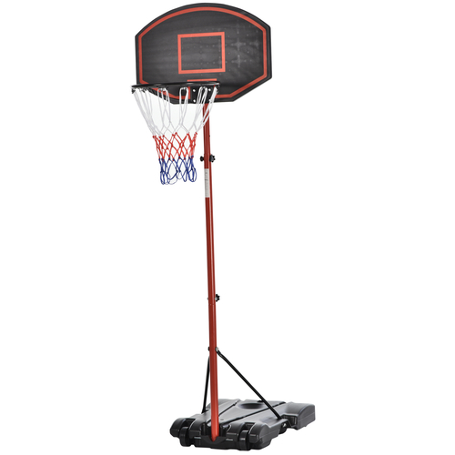 Soozier 6 Level Portable Adjustable Basketball Stand Backboard Hoop