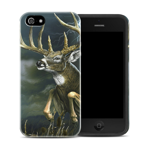 DecalGirl AIP5HC-THBUCK Apple iPhone 5 Hybrid Case - Thunder Buck