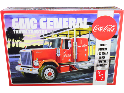 Skill 3 Model Kit GMC General Truck Tractor \Coca-Cola\" 1/25 Scale