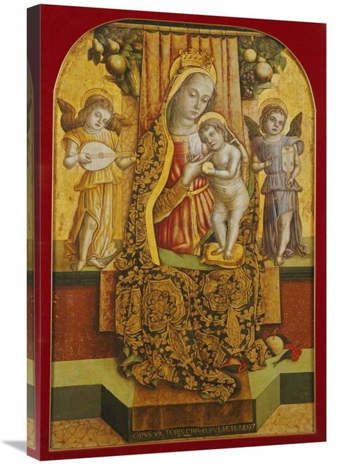 Global Gallery GCS-266124-30-142 30 in. The Madonna & Child Art Print 
