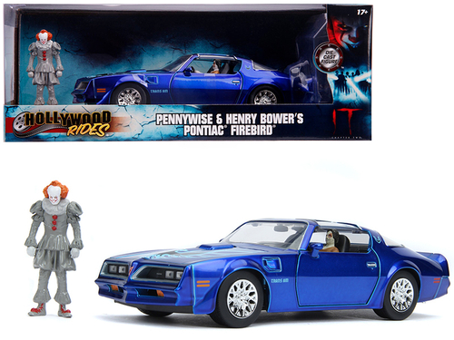 Henry Bower\'s Pontiac Firebird Trans Am Candy Blue with Pennywise