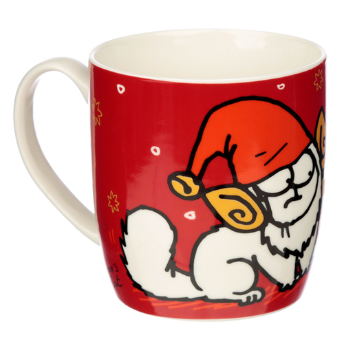 Christmas Porcelain Mug - Simon's Cat