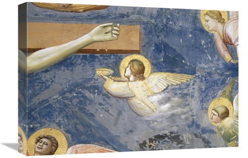 Global Gallery GCS-277711-22-142 22 in. Crucifixion - Detail of Angels