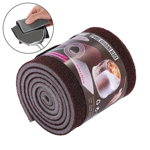 1Roll/3PC Brown 100cm*9cm Roll Nano Emery