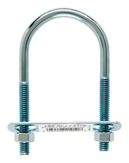 Hampton 02-3451-311 U-Bolt Zince  0.312 x 2 x 3.69 in. - 