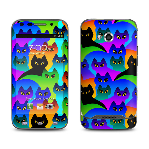 DecalGirl SGV4-RCATS Samsung Galaxy Victory 4G LTE Skin - Rainbow Cats