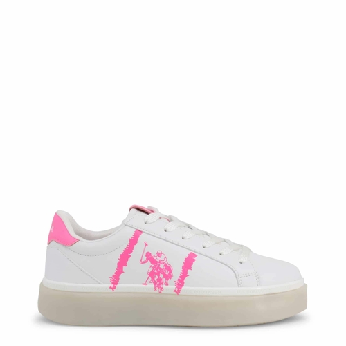 White U.S. Polo Assn. LUCY4179S0_Y1_WHI-FUX