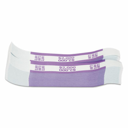 Mmf Industries 402000 Currency Straps, Dollar Bills, Violet