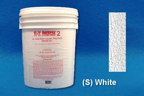 EZ Products EZP-122 10 No. POOLDECK REPAIR - - S WHITE EACH