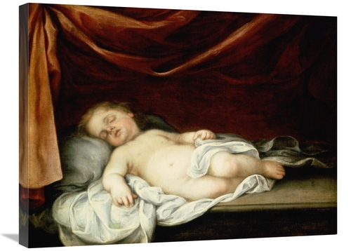 Global Gallery GCS-282581-30-142 30 in. The Christ Child Asleep Art Pr