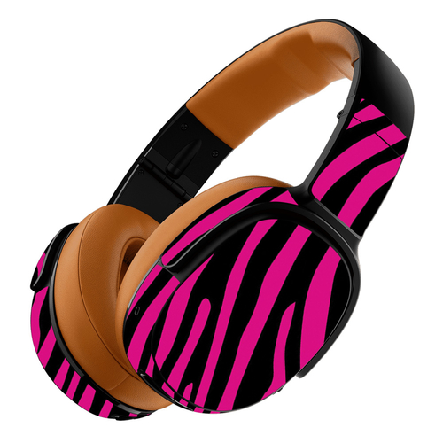 MightySkins SKCR360-Pink Zebra Skin for Crusher 360 Wireless Headphone