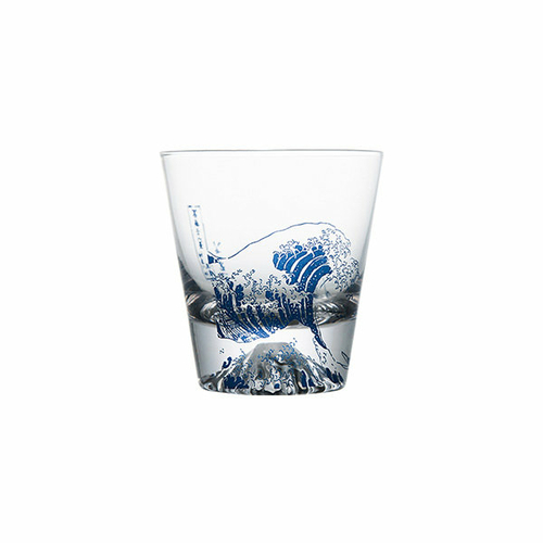 The Great Wave Glass