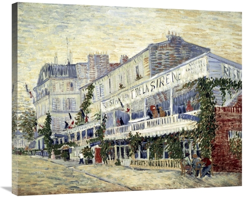 Global Gallery GCS-281297-36-142 36 in. Restaurant De La Sirene at Asn