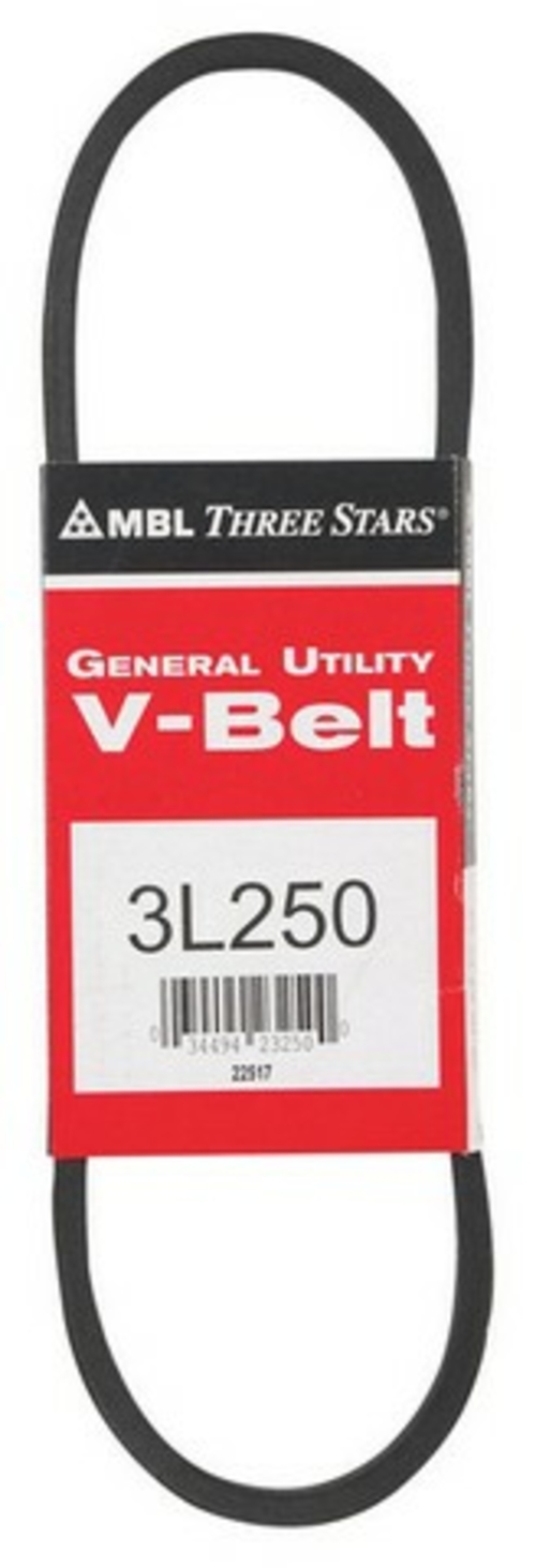 MBL Corporation 3L250A 0.37 x 25 in. Utility V-Belt