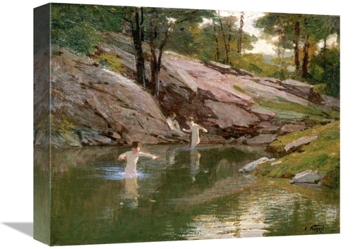 Global Gallery GCS-268397-16-142 16 in. The Swimming Hole Art Print - 