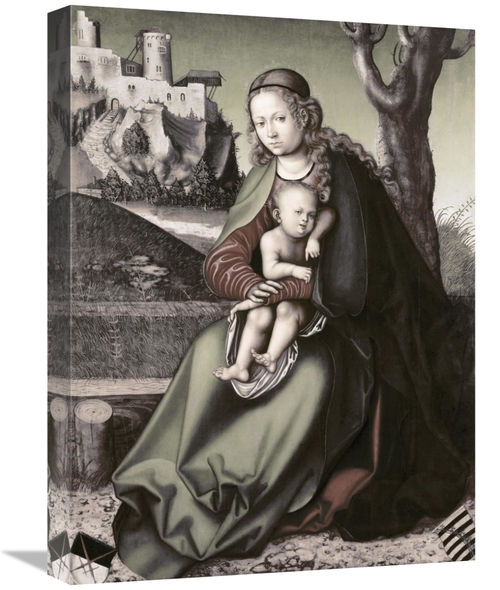 Global Gallery GCS-277145-22-142 22 in. Madonna & Child Art Print - Lu