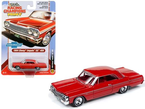1964 Chevrolet Impala SS 409 Hardtop Riverside Red with Red Interior