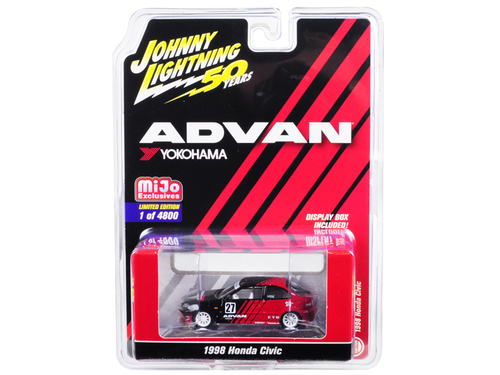 1998 Honda Civic #27 ADVAN Yokohama \Johnny Lightning 50th
