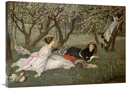 Global Gallery GCS-268593-40-142 40 in. Spring Le Printemps, 1865 