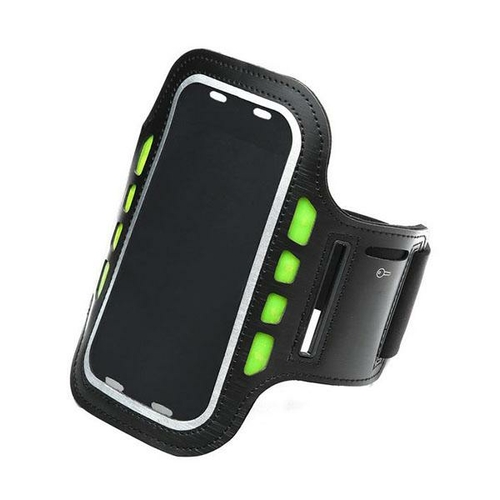 Led Sport Active Biking Glow Night Safety Armband Band Black