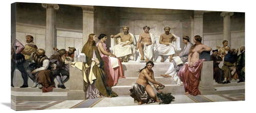 Global Gallery GCS-277385-40-142 40 in. Hemicycle De L Ecole Des Beaux