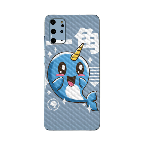 MightySkins CF-SAGS20PL-Narwhal Kawaii Carbon Fiber Skin for Samsung G