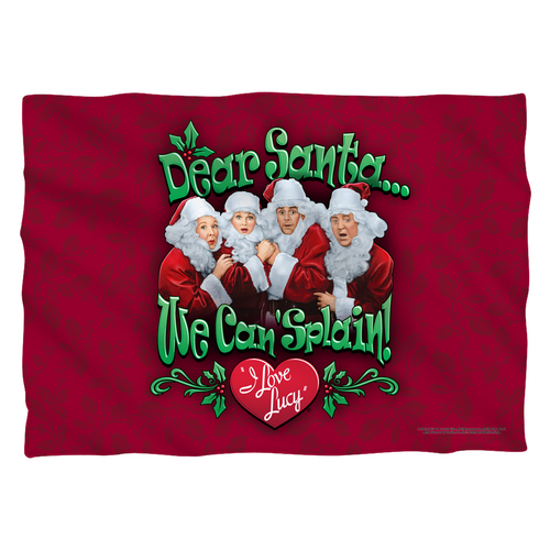Trevco LB315FB-PLO1-20x28 20 x 28 in. I Love Lucy & Dear Santa Front &