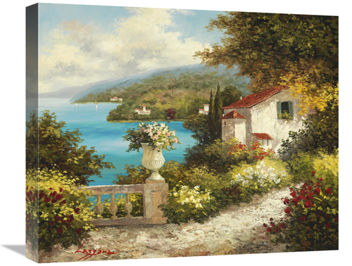 Global Gallery GCS-132575-22-142 22 in. Casa Del Mare Art Print - Lazz