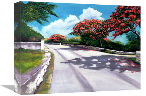 Global Gallery GCS-480449-1216-142 12 x 16 in. Easternwind Drive Art P