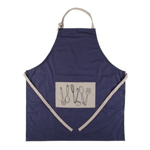 Apron Cucine Grey Textile (80 x 70 cm)